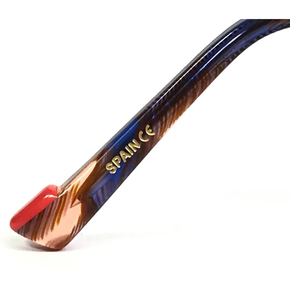 Etnia Barcelona Eyeglasses Frame SUSSEX PKBL Pink Blue Square Full Rim 53-15-138